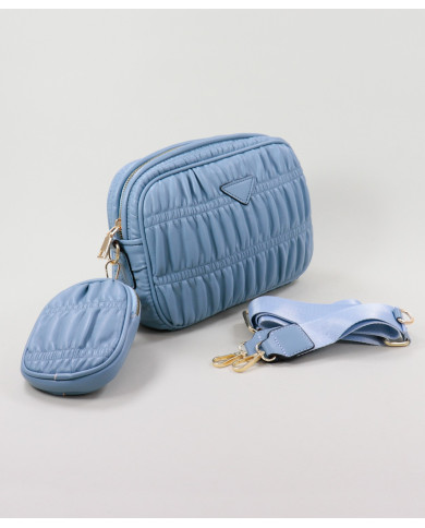 Mala Azul de Senhora com Bolsa Removível