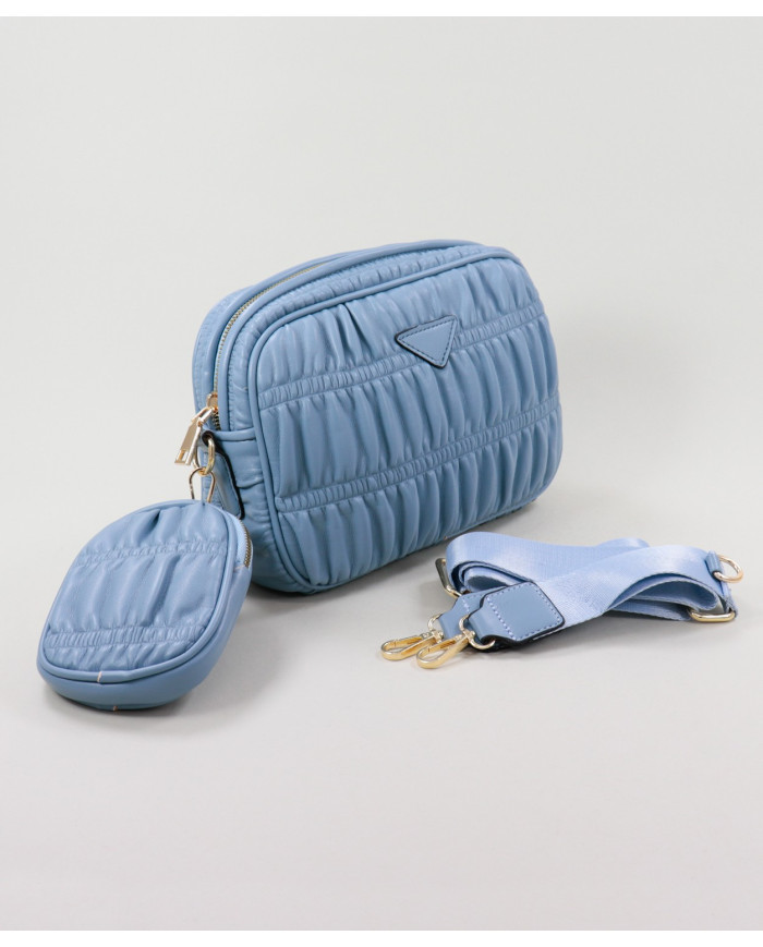 Mala Azul de Senhora com Bolsa Removível