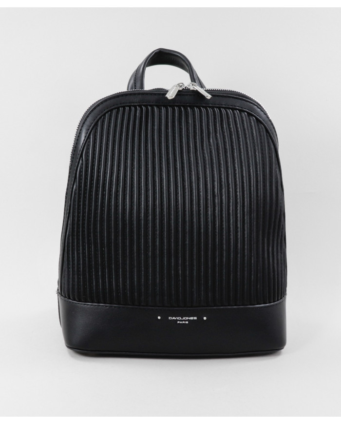 Black Lady Backpack with Relevo