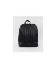 Mochila de Senhora Preta com Relevo