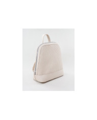 Mochila de Senhora Bege com Relevo