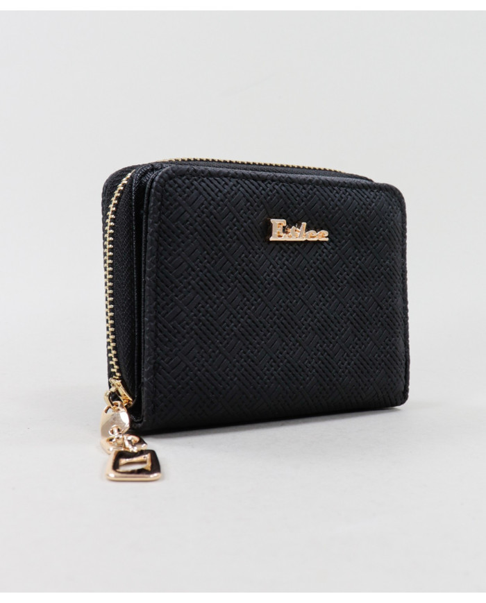 Women's Black Small Wallet