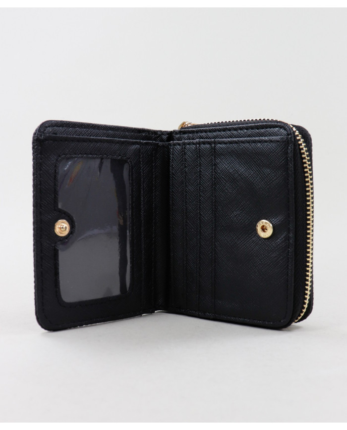 Women's Black Small Wallet