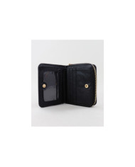 Women's Black Small Wallet