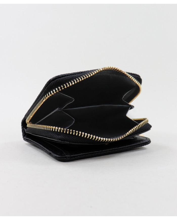 Women's Black Small Wallet