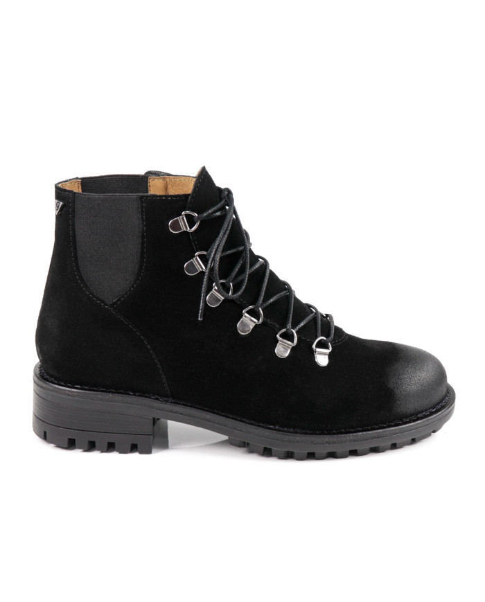 Black Ginova Wholesaler Boots with Elastic
