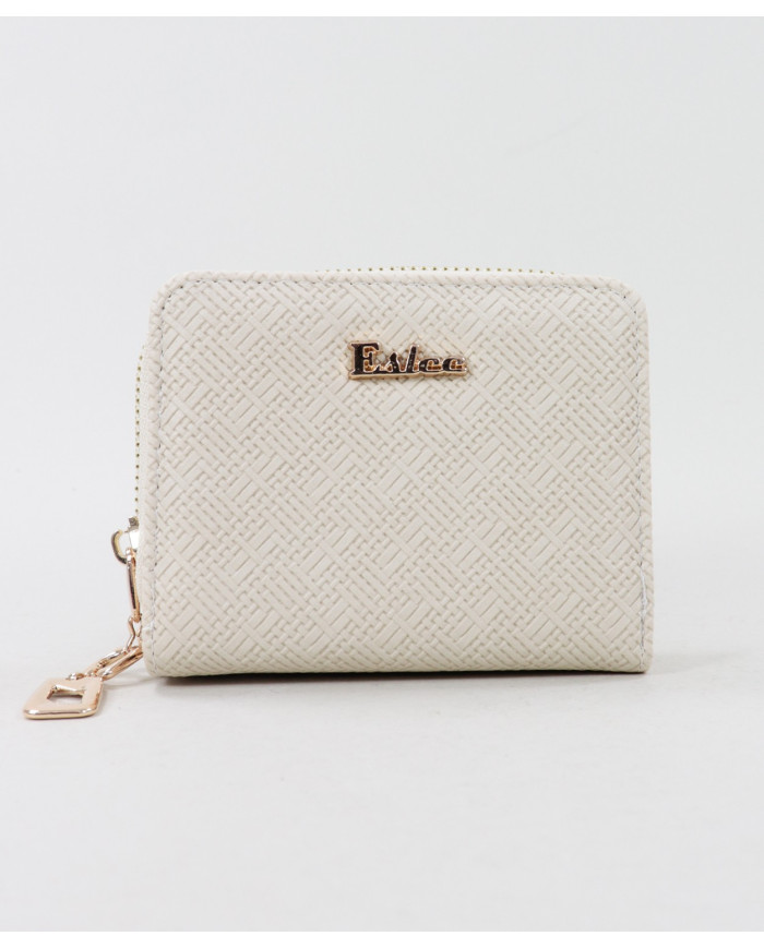 Carteira Pequena Bege de Senhora