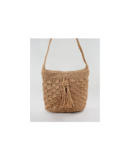 Bolsa Camel de Tiracolo con Efectos