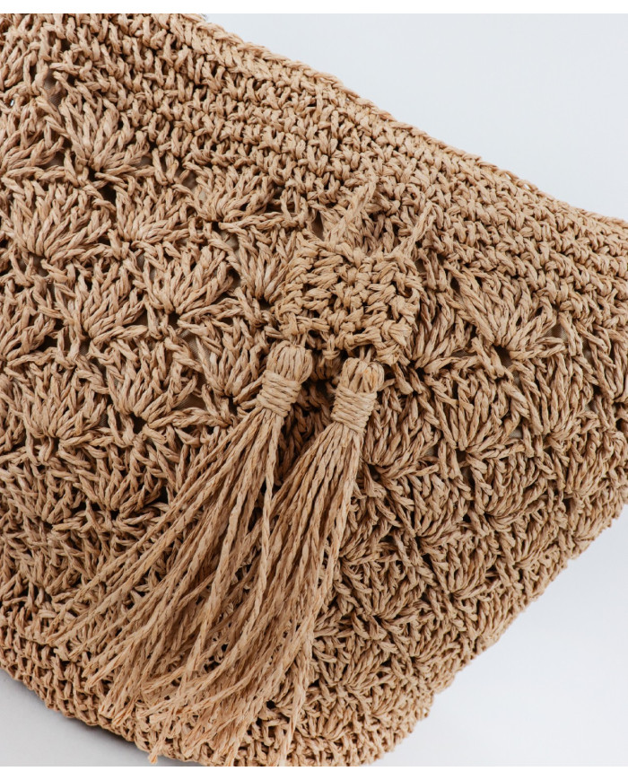 Bolsa Camel de Tiracolo con Efectos