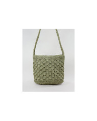 Bolsa Kaki de Tiracolo con efecto Roafia