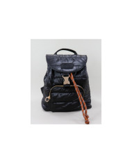 Mochila negra acolchada