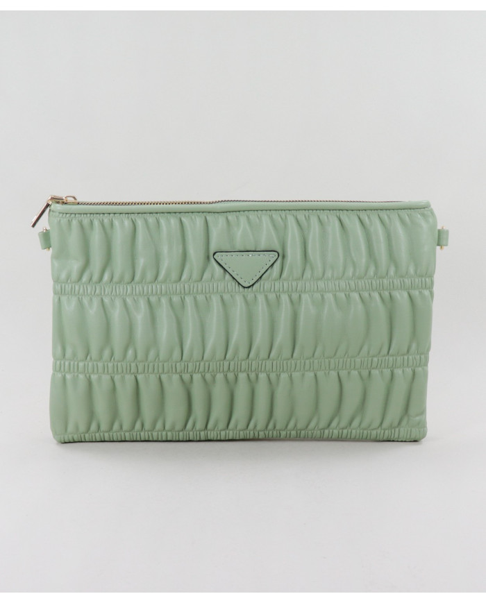 Clutch Feminina Verde com Alça Removível