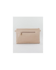 Clutch Women's Taupe with Removable Handle