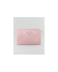 Clutch Feminina Rosa com Alça Removível