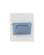 Clutch Feminina Azul com Alça Removível