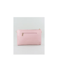 Clutch Feminina Rosa com Alça Removível
