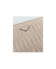 Clutch Feminina Taupe com Alça Removível