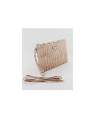 Clutch Feminina Taupe com Alça Removível
