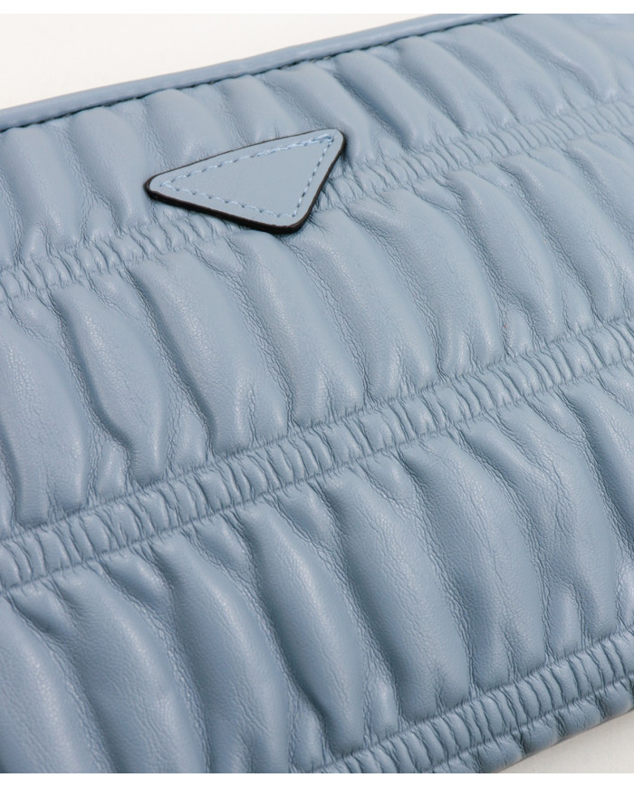 Clutch Feminina Azul com Alça Removível