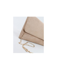 Damas Taupe Cuna con manija de cadena