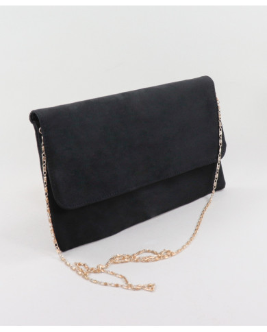 Ladies' Black Pot with Chain Handle