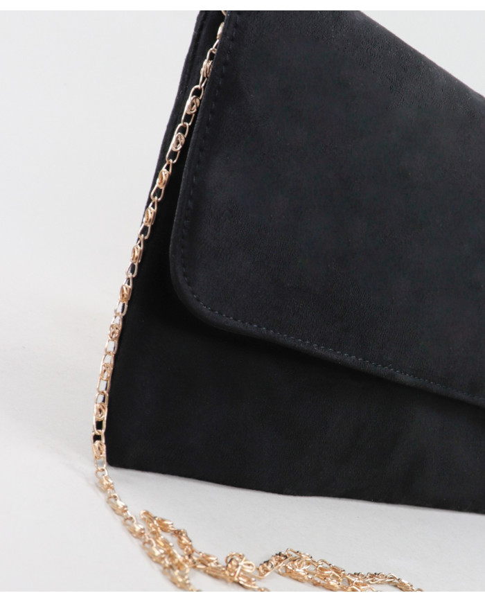 Ladies' Black Pot with Chain Handle