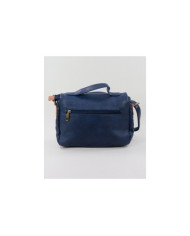 Blue Lady Bag with Metal Buttons
