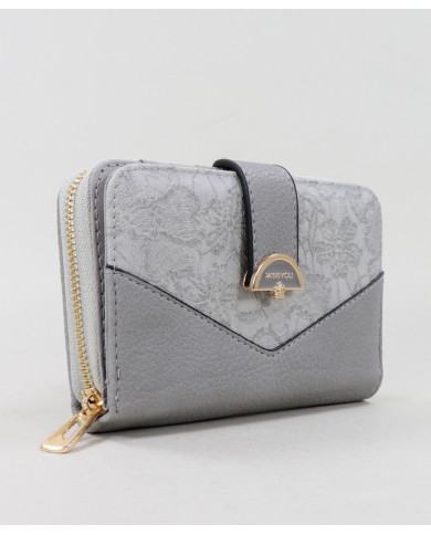 Wallet de Lady Grey con Relevo