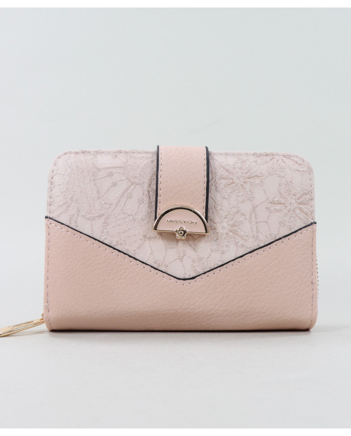 Pink Lady Wallet with Relevo