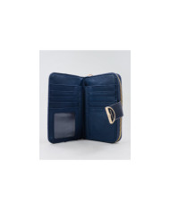 Blue Lady Wallet con relieve