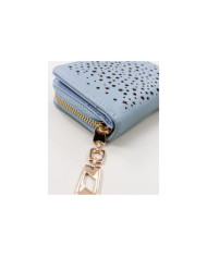 Blue Female Wallet with Stars and Balls