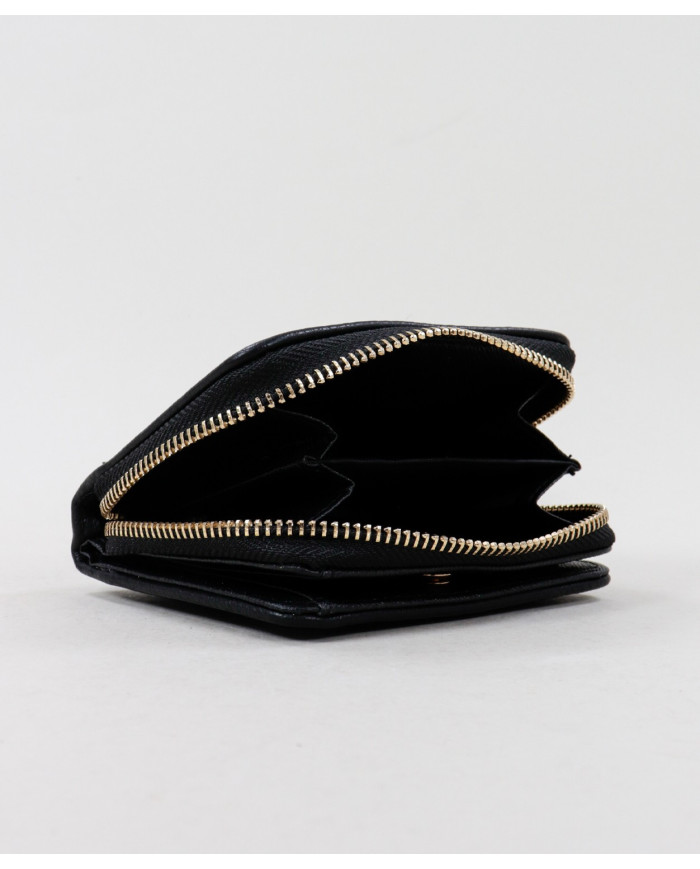 Black Female Wallet with Stars and Balls