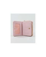 Rosa Mujer Wallet con estrellas y bolas