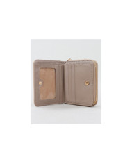 Beige Women's Wallet with Stars and Balls