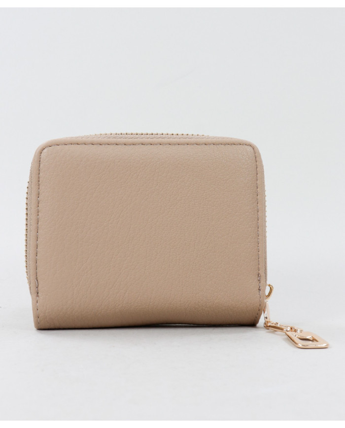 Cartera de mujeres beige con estrellas y bolas
