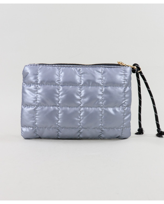 Small Wallet Silver Padded