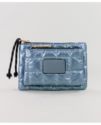 Women's Small Wallet Green Padded