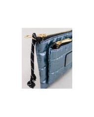 Carteira Pequena Feminina Verde Acolchoada