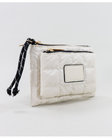 Pareja pequeña de mujeres Beige acolchada