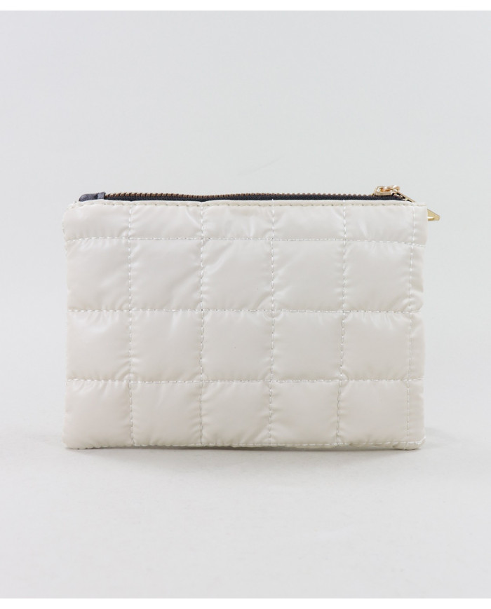 Women's Small Wallet Beige Padded
