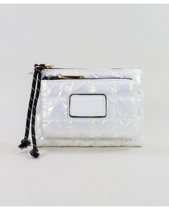 White Women's Small Wallet Padded