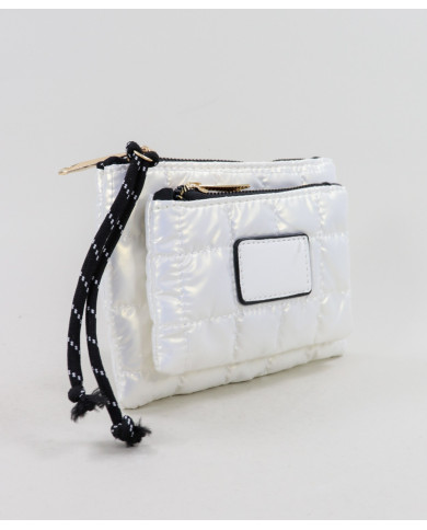 White Women's Small Wallet Padded