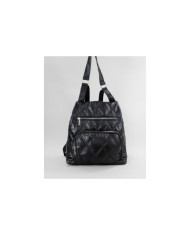 Black Lady Backpack Padded