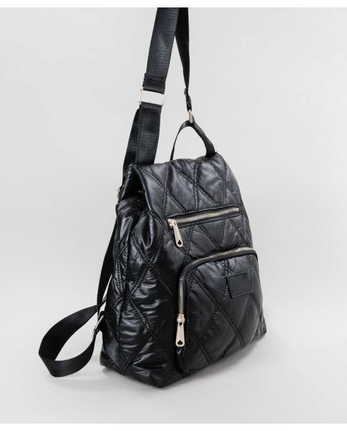 Black Lady Backpack acolchado