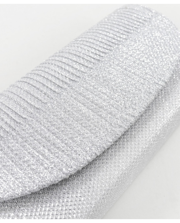 Silver Pochete of Ceremony with Brightness