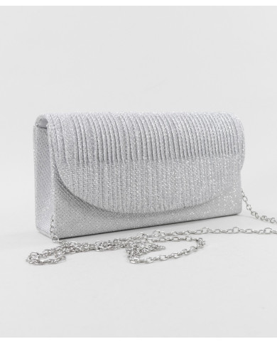 Silver Pochete of Ceremony with Brightness