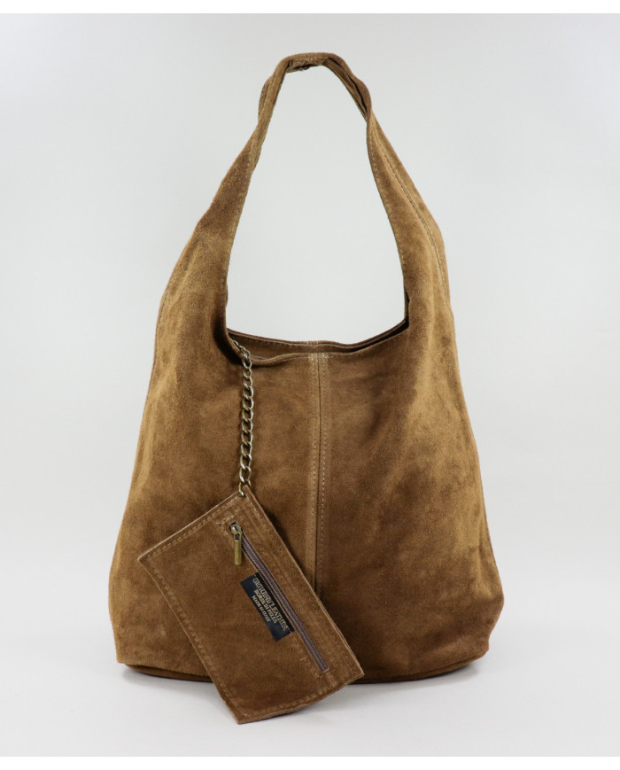 Chicas Taupe Bolsa con bolsa