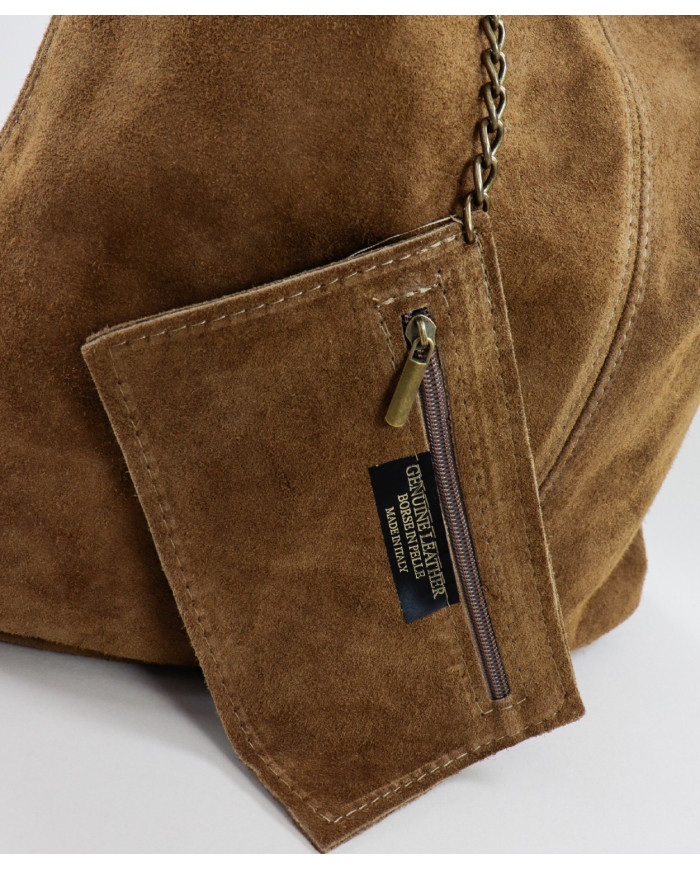 Ladies Taupe Bag with Bag