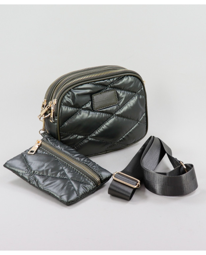 Kaki Mala Padded with Triple Split