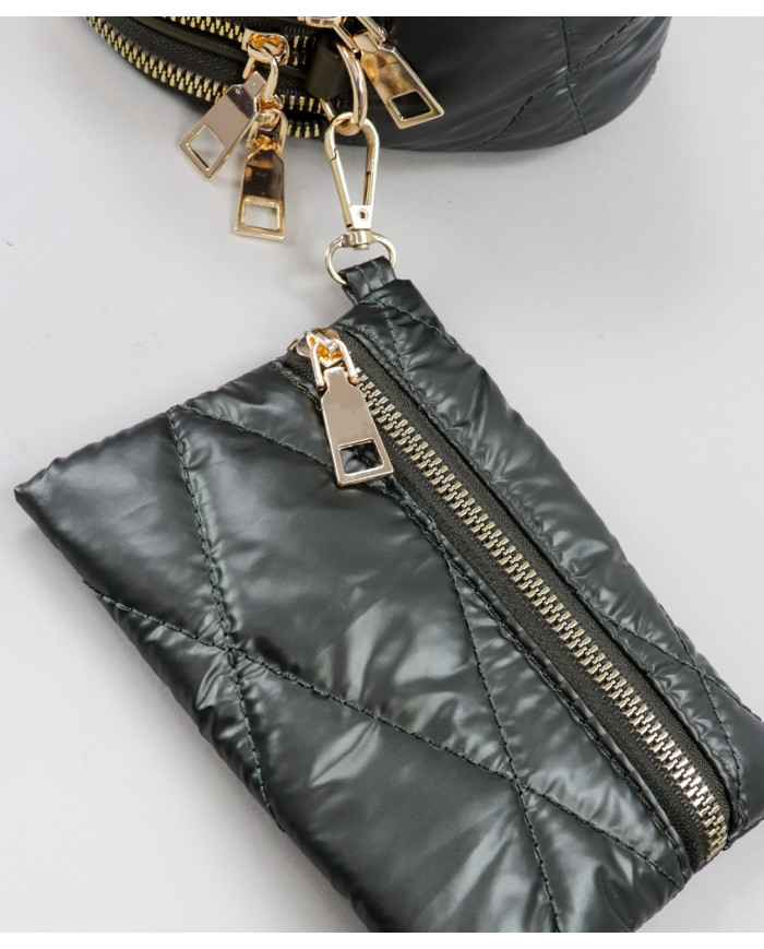 Kaki Mala Padded with Triple Split